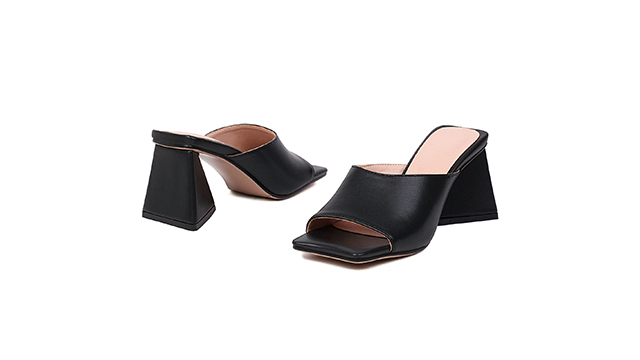 Mo Joc Open Square Toe Mules with Special Heel for Women : Amazon